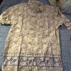 St. John's Bay Floral Print Men's Shirt